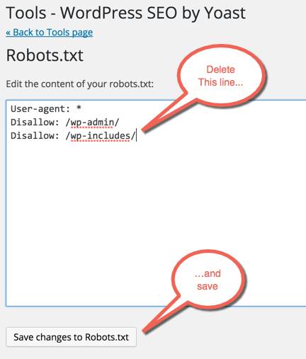 Yoast Edit Robots.txt