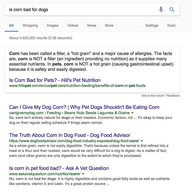 featured snippet day 2