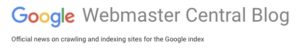 google webmaster blog