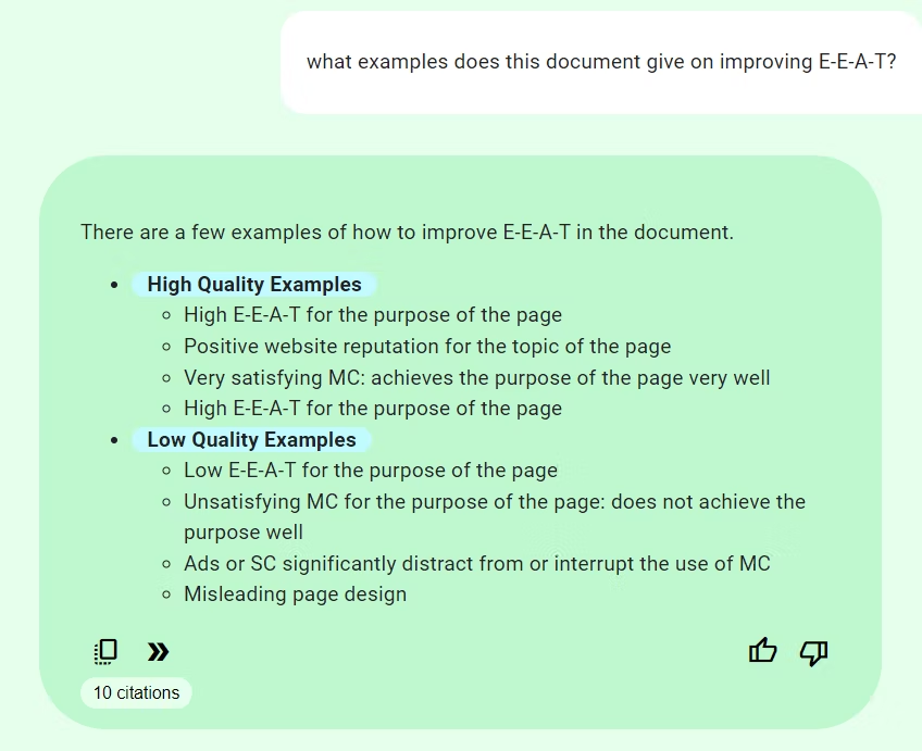 using notebookLM with the QRG -shared by Andy Simpson