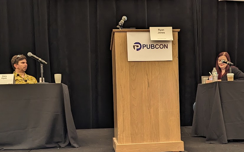 Gary lllyes at Pubcon Austin 2023