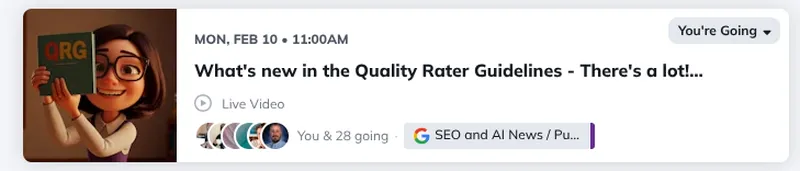 Live Podcast QRG