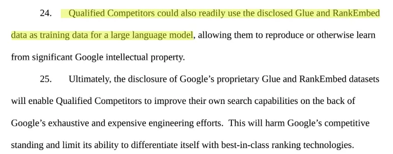 User data is important in Google's ranking systems. What we learned from Liz Reid's appeal statement.