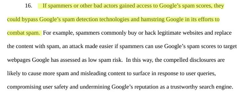 User data is important in Google's ranking systems. What we learned from Liz Reid's appeal statement.