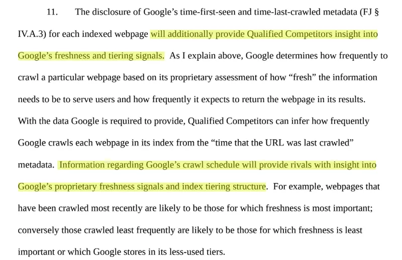 User data is important in Google's ranking systems. What we learned from Liz Reid's appeal statement.
