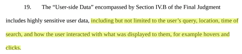 User data is important in Google's ranking systems. What we learned from Liz Reid's appeal statement.
