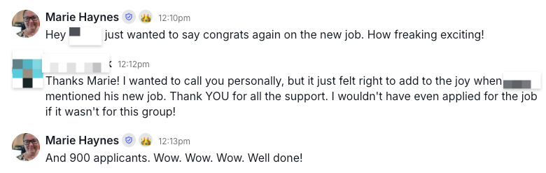 Member Testimonial